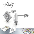 Destiny Jewellery Crystal From Swarovski Squarish Earrings